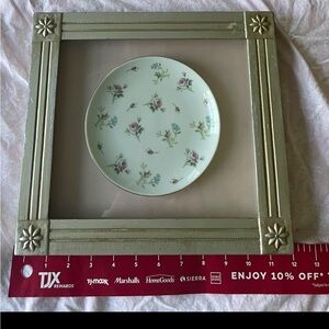 BRAND NEW SIMPLY SHABBY CHIC RACHEL ASHWELL FLORAL PORCELAIN PLATE KEEPSAKE BOX